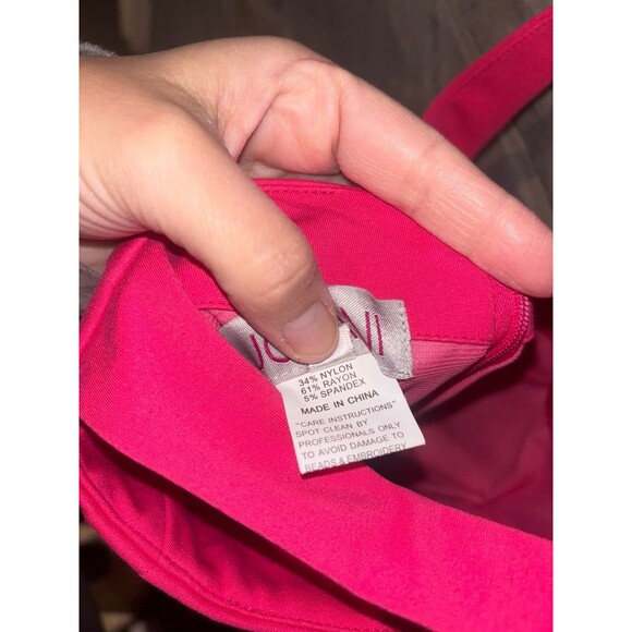 JOVANI SIZE 2 BRIGHT PINK DRESS BRAND NEW WITH TAGS - Picture 9 of 9